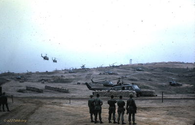 Camp Evans - lift off to LZ Stud - Khe Sanh
Jerry Westenskow Photo
