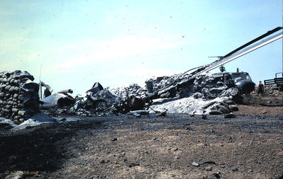 Camp Evans Ammo Dump Explosion
Jerry Westenskow Photo
