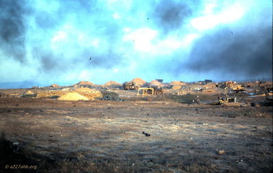 Camp Evans Ammo Dump Explosion
Jerry Westenskow Photo
