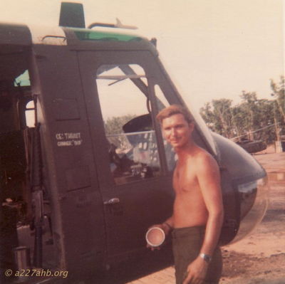David Thibaut
P.J. Tobias Photo

1970 - 1971 Crew Chief David Thibaut at Lai Khe
