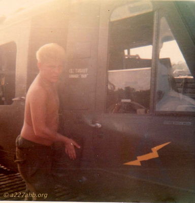 Don Wyrosdick
P.J. Tobias Photo

1970 - 1971 Door Gunner Don Wyrosdick

