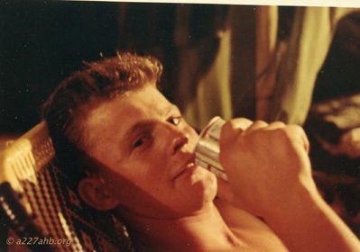 Unknown with Beer
Mike Scovel Photo

Lai Khe 1969
