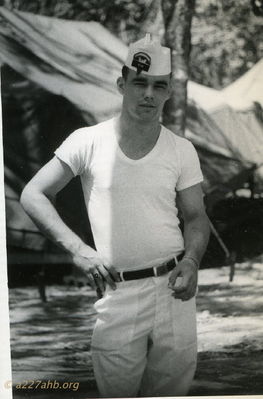 A/227 Cook  Bill "Dusty" Kehn
Mike Scovel Photo

Lai Khe 1969
