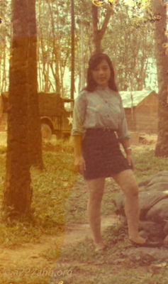 Hootch Maid A/227 Company Area
Randy Hankins Photo

Lai Khe, 1968 - 1970
