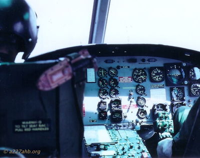 Crewchiefs view of the cockpit
Bill Flora Photo

Lai Khe
