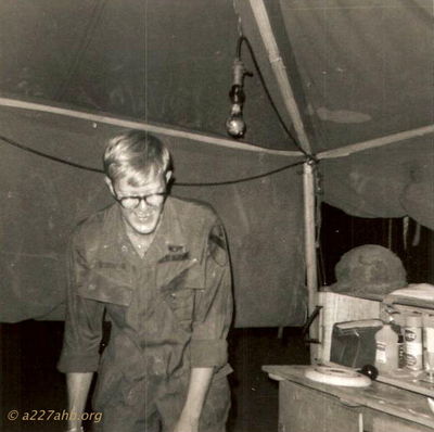 Cooper
David Priest Photo

Lai Khe 1969
Can anyone help with first names or home towns?
Please send that information to the web site or contact David Priest or Joe Leonard by email.

