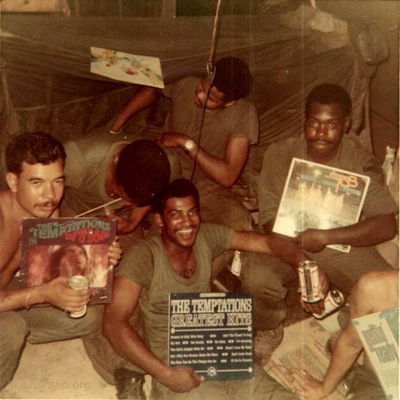 Ramirez, unknown, Polk, Dimp, & Joe Leonard (front center)
David Priest Photo

Lai Khe 1969
Can anyone help with first names or home towns?
Please send that information to the web site or contact David Priest or Joe Leonard by email.

