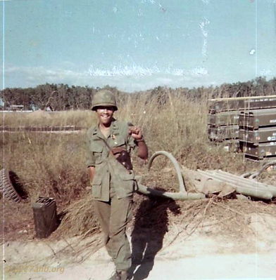 Unknown
David Priest Photo

Lai Khe 1969
Can anyone help with first names or home towns?
Please send that information to the web site or contact David Priest or Joe Leonard by email.

