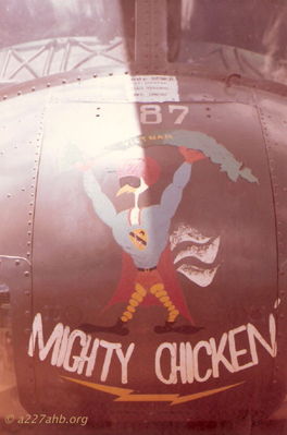 Mighty Chicken 787
Terry Moore Photo
Keywords: nose art