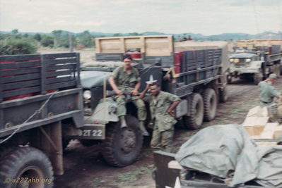 Mine Sweeping for Convoy, North of Huy Hoa, May 1967
Gordon Lewis Photo
