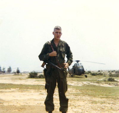 Mr. Hall
Rickey McKay photo

 Warrant Officer Hall I believe this was when we where working with the special forces 
