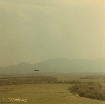 Unknown helicopter flying
Rickey McKay photo

 Looks like it might be a wing ship with us can not be sure 
