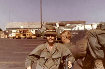 Mickey Barry on Supply Run - Long Binh
Mickey Barry Photo
Lai Khe

