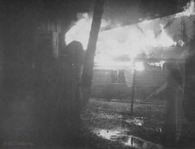 Hootch Fire at the Robin Hoods
Mickey Barry Photo
Lai Khe
