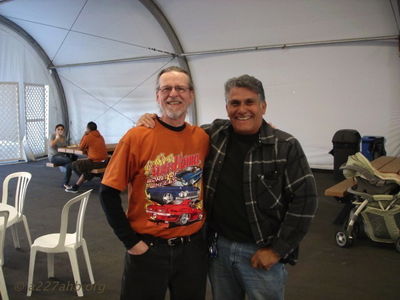 Dennis Burden & Raymond Ynostroza
Dennis Burden Photo

Former Crew Chiefs Dennis Burden (left) and Raymond Ynostroza (right)
Summer 2009 Visit to California (San Diego area)

