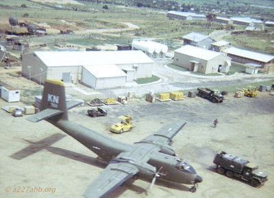 Caribou
Richard Penny Photo

Caribou at Phan Thiet--My second favorite aircraft--Yellow tailed mail plane
