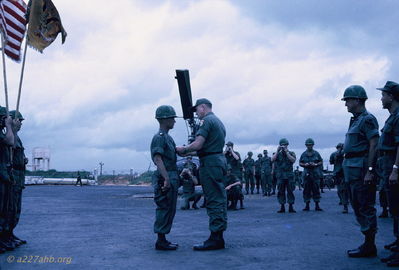 Change of Command at Phan Thiet
Bob Kelly Photo
