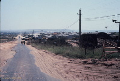 Road from LZ Betty into Phan Thiet
Bob Kelly Photo
