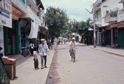 Phan Thiet street with shops
Bob Kelly Photo
