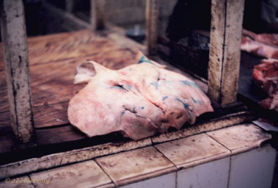 Hog head for sale
Bob Kelly Photo
