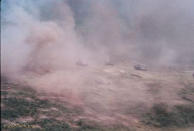 Going formation IFR into LZ
Bob Kelly Photo
