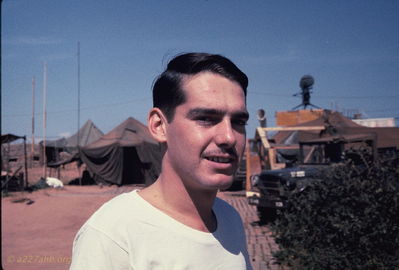 Bob Kelly
Bob Kelly Photo

Bob Kelly. From A/227 to D/227. Gun pilots had to have the moustache. This one is on the weak side.

