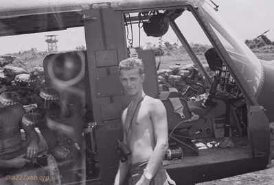 Dennis Burden next to aircraft
Tom Loughlin Photo
