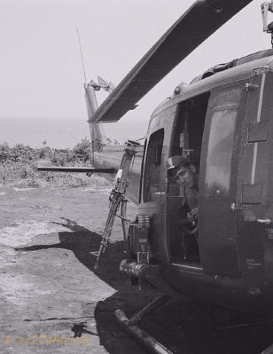 Guy Krowel Peeking out of cabin
Tom Loughlin Photo
