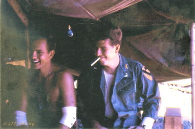 Specialist Davey Armstrong & 1LT Jim Puhala
Pat Edwards Photo
