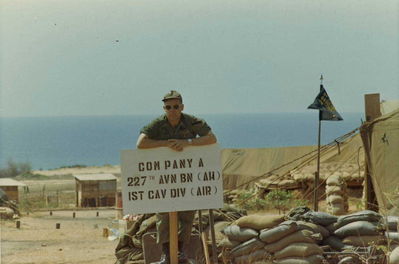 WO-1 Calvin Murphy
John Keller Photo

WO-1 Calvin Murphy at Phan Thiet, A Company Headquarters, April 1967
