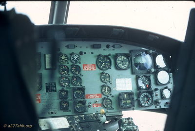  Cockpit of 547
Jim Puhala Photo

The grease pencil markings on the dash read: â€œPlease do not put your feet on the dash + do not fire weapons out of cabin windows. Crew 547.â€

Phan Thiet
