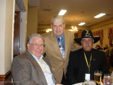 Jim Puhala, Bob Kelly, and John (PePe) LaDue
Bob Kelly Photo

At the Welcome Dinner
