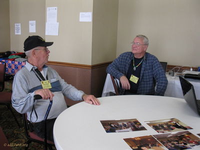 Mike Schlaudraff and Howard Burbank
Lillian Burbank Photo
