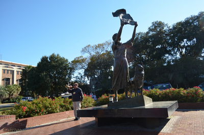 Memorial Service at the "Waving Girl" statue in Savannah
Mike Tarter Photo
