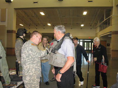 Tour and BBQ with the 3-160 SOAR at Hunter AAF
Lillian Burbank Photo
