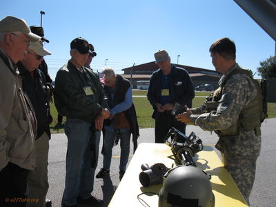 Tour and BBQ with the 3-160 SOAR at Hunter AAF
Lillian Burbank Photo
