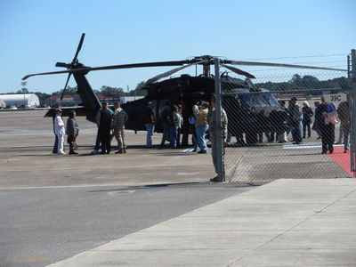 Everyone checking out the Black Hawk
Robert Kelly Photo
