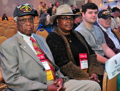 At the Army Aviation Association of America opening ceremony
Robert Kanardy, Lula Kanardy, Silas Williams and Ivey Summerlin

AAAA Photo
