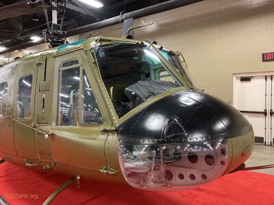 Army Aviation Association of America Display Hall - UH-1H
Lillian Burbank Photo
