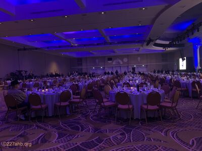 AAAA Appreciation Dinner Set Up
Photo by Lillian Burbank
