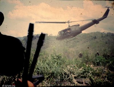 Company A, 227th AHB  Doing It's Job - Resupply
Robert Keller Photo
