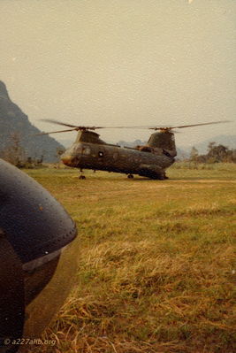  Chinook @ I Corpa Area 
Guy Sparrow Photo
