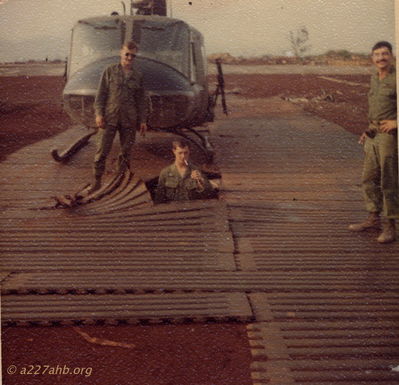  Stan Danak, Don McNeil [rip], and Lt. Tornillo @ Khe Sahn 
Guy Sparrow Photo
