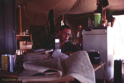 Lt. Young ?
Wayne Trucke Photo

1969   Lai khe
