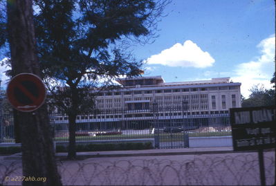  Saigon - 1969.  Believe this is the Emperors Palace. 
Wayne Trucke Photo
