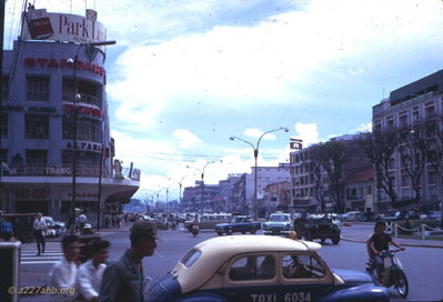  Main street in Saigon - 1969 
Wayne Trucke Photo
