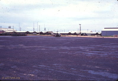 Base outside of Saigon 
Wayne Trucke Photo
