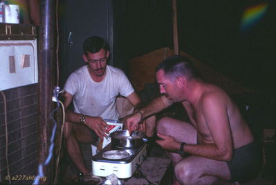 Lt Young an Pete Barber 
Wayne Trucke Photo

Pete Barber identified by Allen Russell
