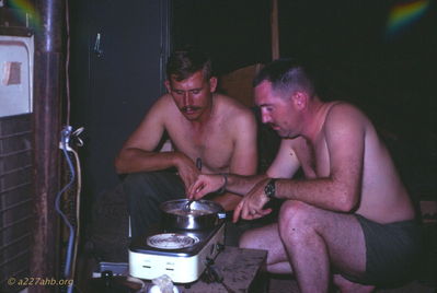 Wayne Trucke and Pete Barber 
Wayne Trucke Photo

Pete Barber identified by Allen Russell
