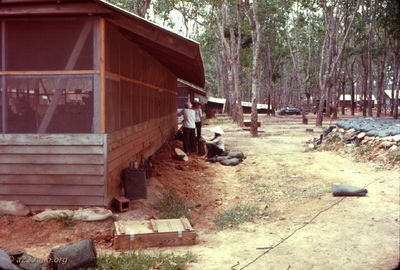 Still working on the quarters 
Wayne Trucke Photo

1969   Lai Khe
